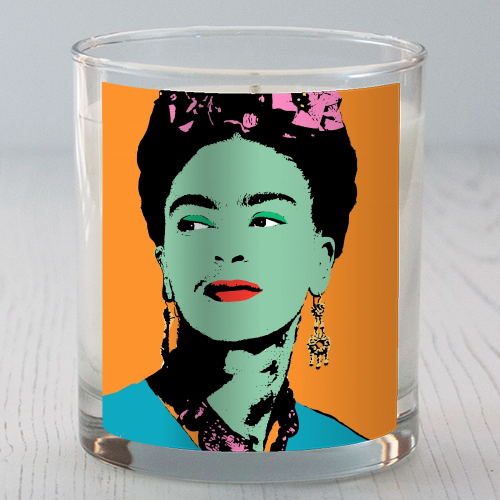 Frida - Orange, Green & Pink - scented candle by Wallace Elizabeth