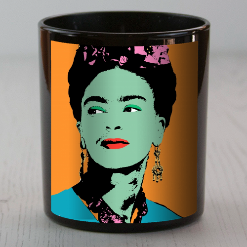 Frida - Orange, Green & Pink - scented candle by Wallace Elizabeth