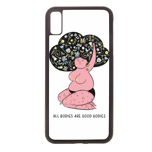 All Bodies Are Good Bodies - stylish phone case by Alice Palazon