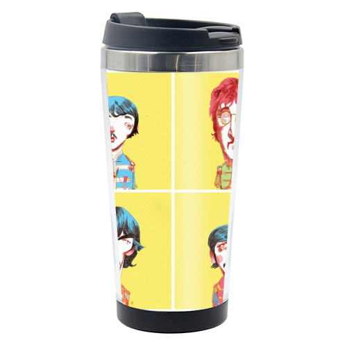 The Beatles 01 - photo water bottle by Alexander Jackson