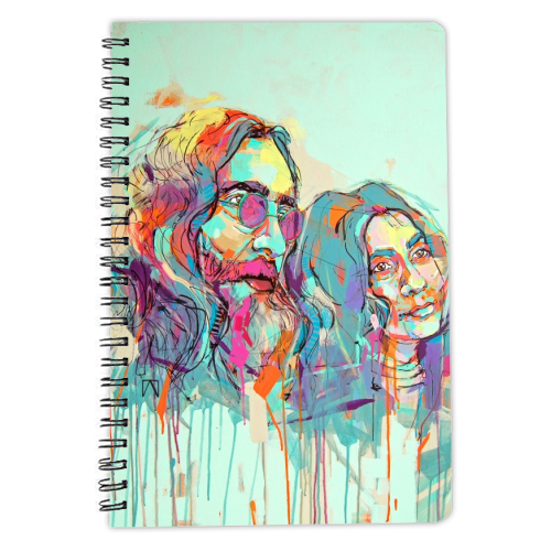 Imagine - personalised A4, A5, A6 notebook by Laura Selevos