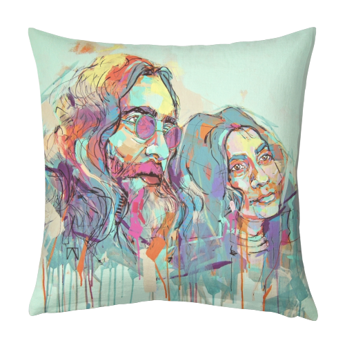 Imagine - designed cushion by Laura Selevos