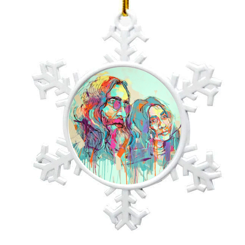 Imagine - snowflake decoration by Laura Selevos