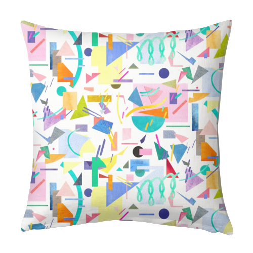Geometric Pop - designed cushion by Ninola Design