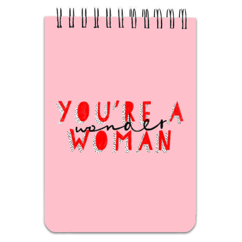 Wonder Woman - personalised A4, A5, A6 notebook by Alice Palazon