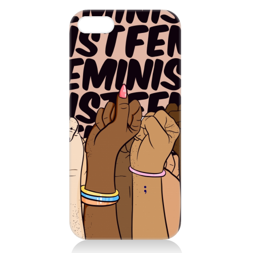 Feminist - unique phone case by Alice Palazon