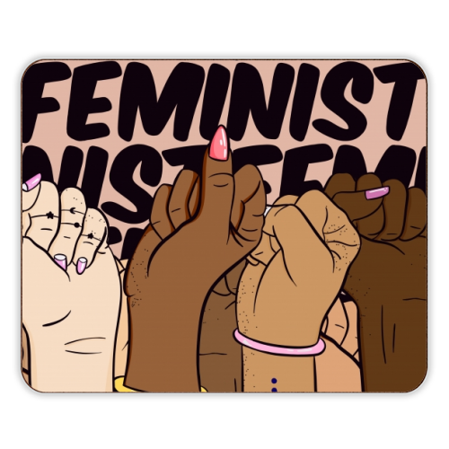 Feminist - designer placemat by Alice Palazon