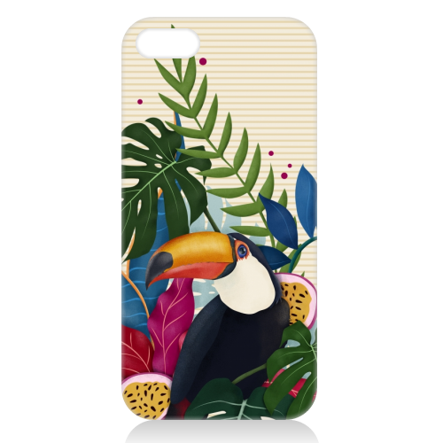The Toucan - unique phone case by Fatpings_studio