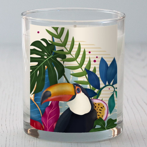 The Toucan - scented candle by Fatpings_studio