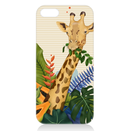 The Giraffe - unique phone case by Fatpings_studio