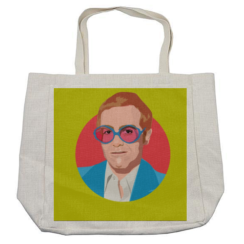 Elton John - cool beach bag by SABI KOZ