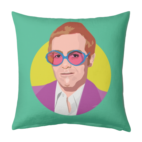 Elton John - designed cushion by SABI KOZ