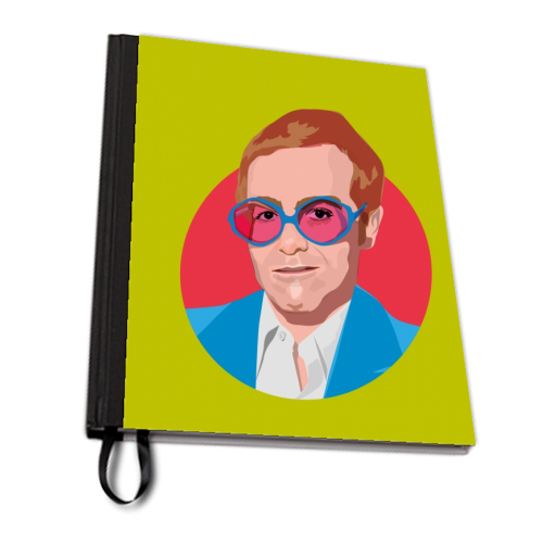 Elton John - designed notebook by SABI KOZ