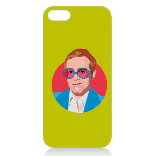 Elton John - unique phone case by SABI KOZ