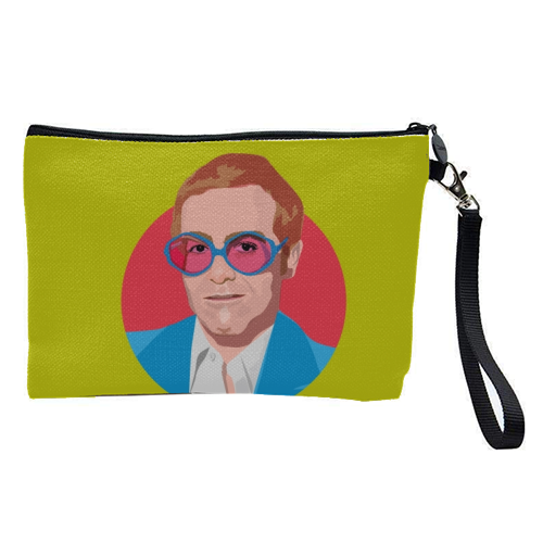 Elton John - pretty makeup bag by SABI KOZ
