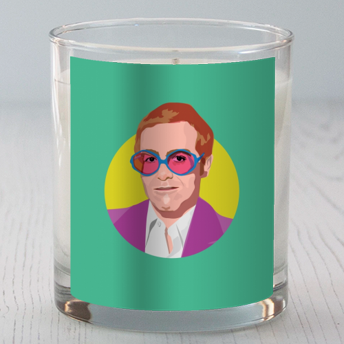 Elton John - scented candle by SABI KOZ
