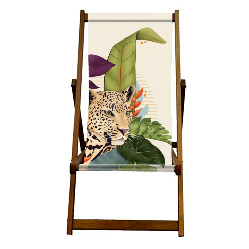 The Jaguar - canvas deck chair by Fatpings_studio