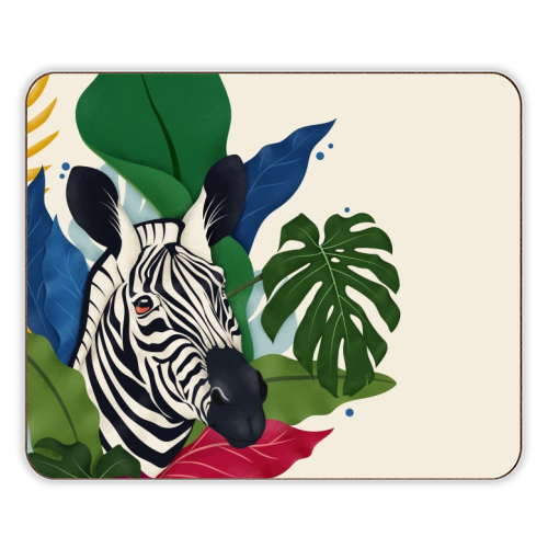 The Zebra - designer placemat by Fatpings_studio