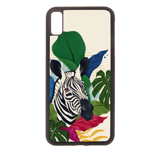 The Zebra - Stylish phone case by Fatpings_studio