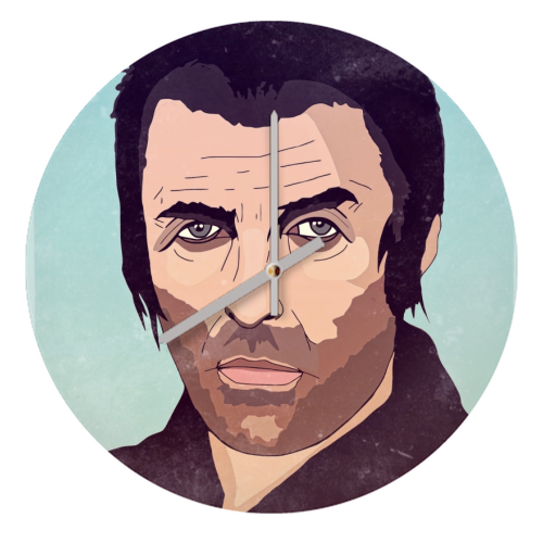 Liam Gallagher. - quirky wall clock by Danny Welch