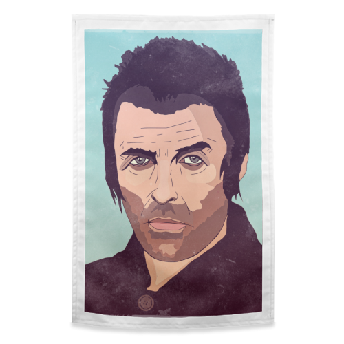 Liam Gallagher. - funny tea towel by Danny Welch