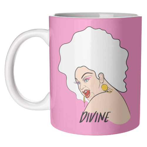 Deliciously Divine - unique mug by Adam Regester