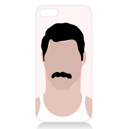 Freddie Minimal Portrait - unique phone case by Adam Regester