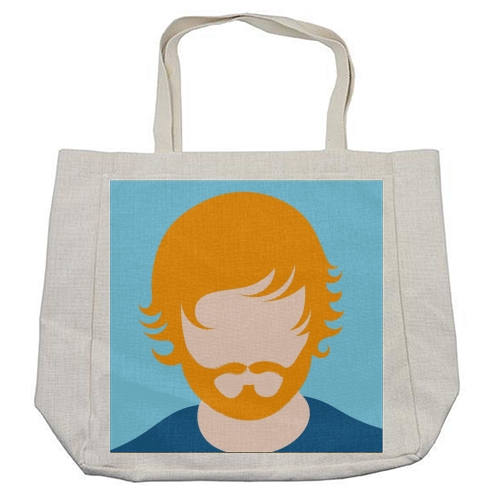 Ginger Ed - cool beach bag by Adam Regester