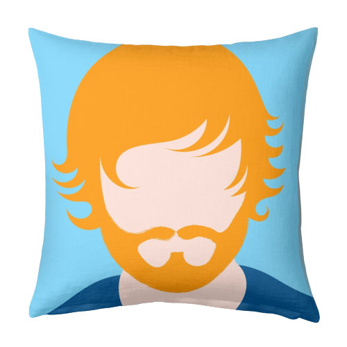 Ginger Ed - designed cushion by Adam Regester
