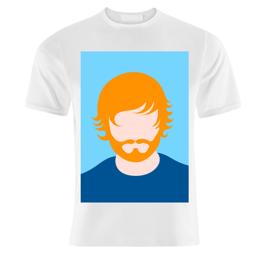Ginger Ed - unique t shirt by Adam Regester