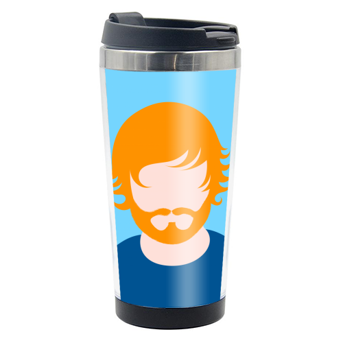 Ginger Ed - photo water bottle by Adam Regester