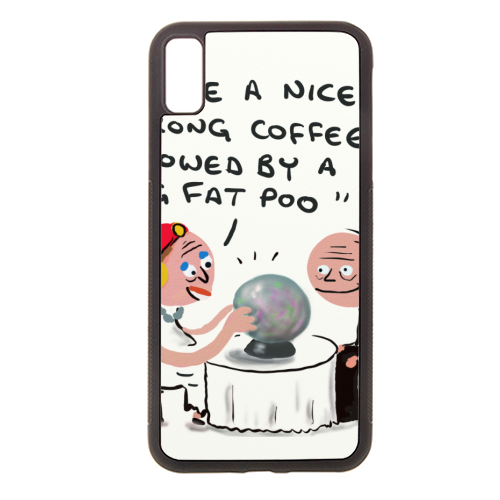 Big Fat Poo - Stylish phone case by Do Something David