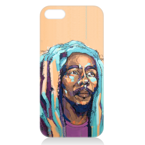 Thoughtful Bob - unique phone case by Laura Selevos