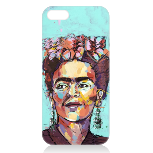 Sassy Frida - unique phone case by Laura Selevos