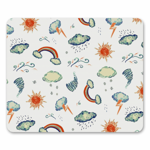 Weatherly - funny mouse mat by minniemorris art