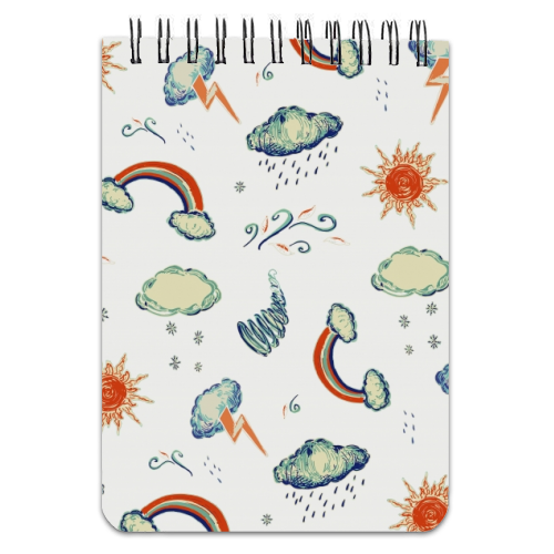 Weatherly - personalised A4, A5, A6 notebook by minniemorris art