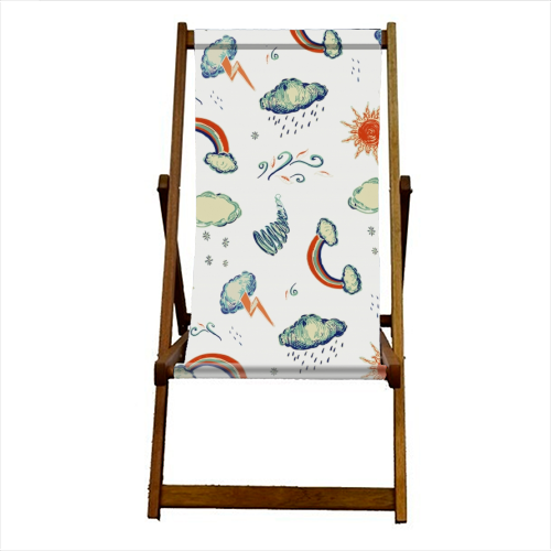 Weatherly - canvas deck chair by minniemorris art