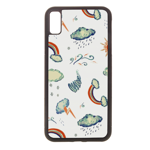 Weatherly - stylish phone case by minniemorris art