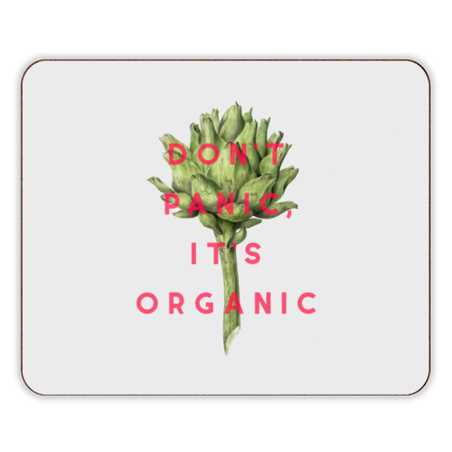 Don't Panic It's Organic - designer placemat by The 13 Prints