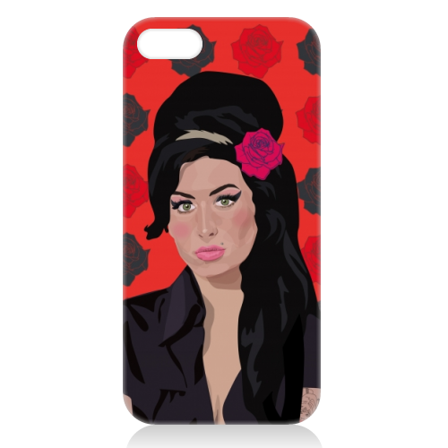 Amy Winehouse - unique phone case by SABI KOZ