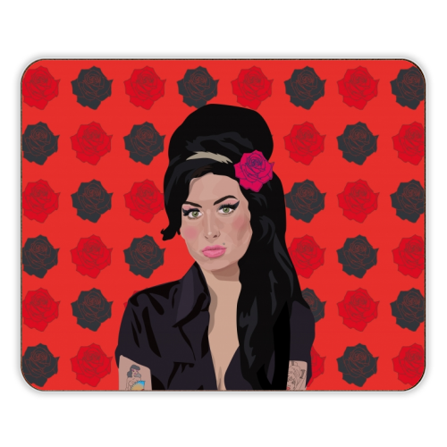 Amy Winehouse - designer placemat by SABI KOZ