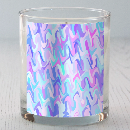 Pastel Squiggles - scented candle by Kaleiope Studio