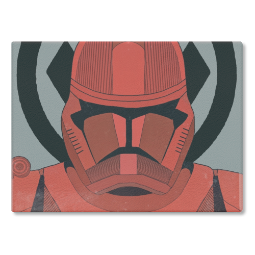 Star Wars Legends - Sith Trooper V2. - glass chopping board by Danny Welch