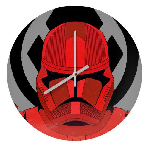 Star Wars Legends - Sith Trooper V2. - quirky wall clock by Danny Welch