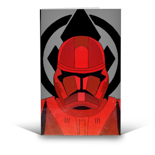 Star Wars Legends - Sith Trooper V2. - funny greeting card by Danny Welch