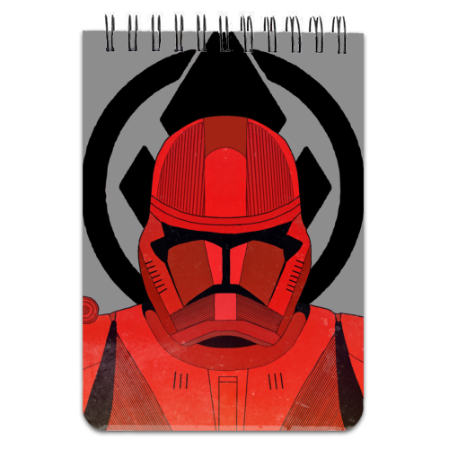 Star Wars Legends - Sith Trooper V2. - personalised A4, A5, A6 notebook by Danny Welch