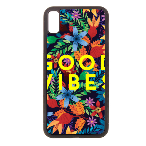 Good Vibes Flowers - Stylish phone case by The 13 Prints