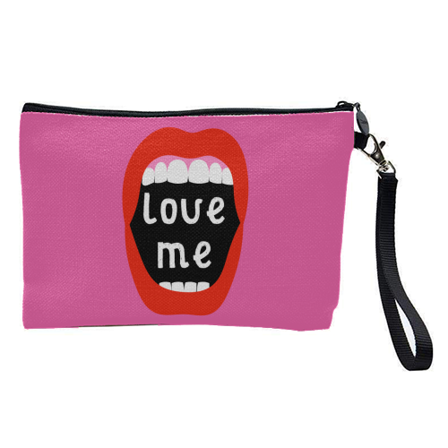 Love Me ! - pretty makeup bag by Adam Regester