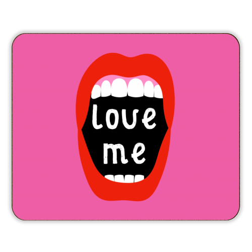 Love Me ! - designer placemat by Adam Regester