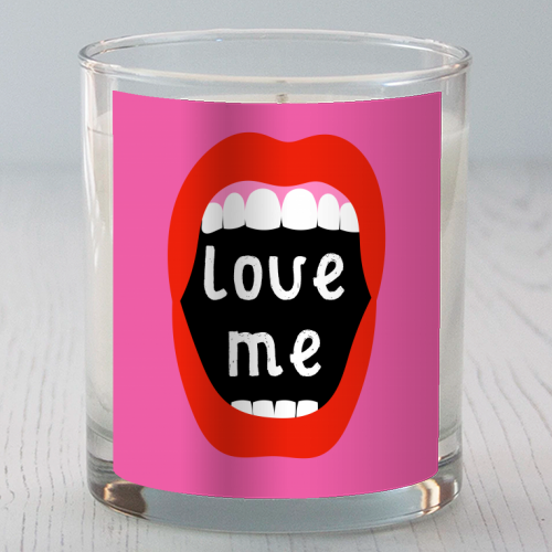 Love Me ! - scented candle by Adam Regester